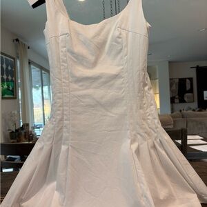 Zara Strapless White Dress